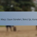 T20 Maçı: Oyun Süreleri, İkinci İyi, Kurallar