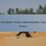 T20 Zorlukları: Hava, Saha koşulları, Oyuncu formu