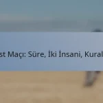 Test Maçı: Süre, İki İnsani, Kurallar